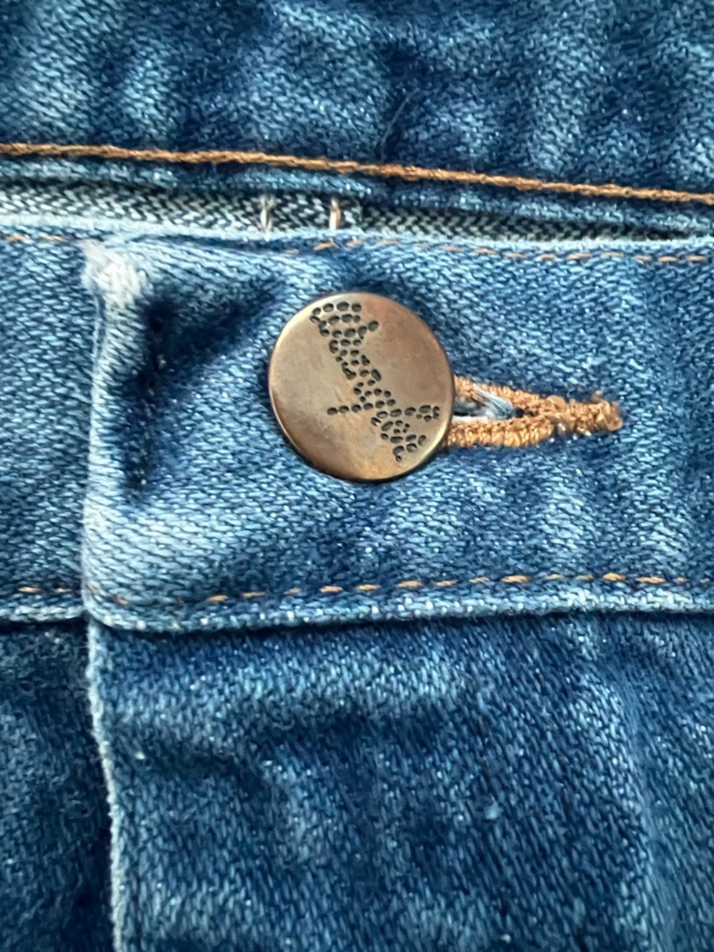 Wrangler 13MWZPW Cowboy Cut Men's Straight-Leg Blue Denim Jeans - Size 38x30 - Picture 5 of 13